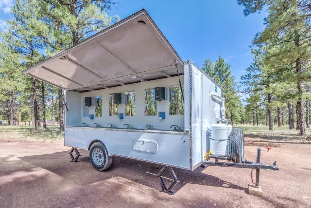 12-Sink Handwash Trailer Ready NOW!