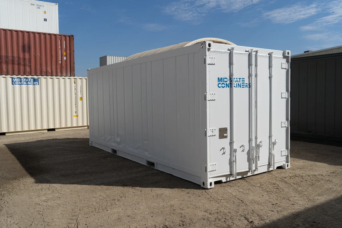 20' STD Refrigerated Container Used Box - New Motor (Single Phase 3.5 HP Freezer) - Image 3