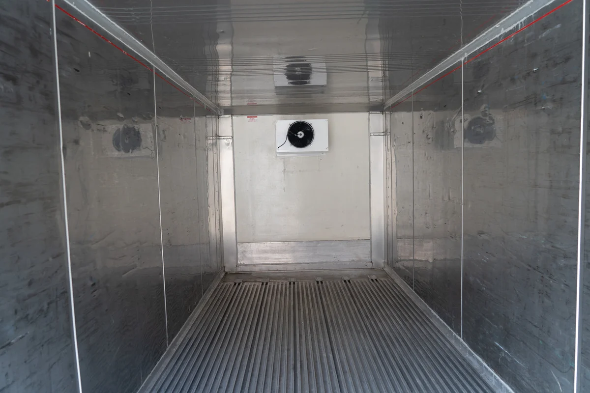 20' STD Refrigerated Container Used Box - New Motor (Single Phase 3.5 HP Freezer) - Image 4