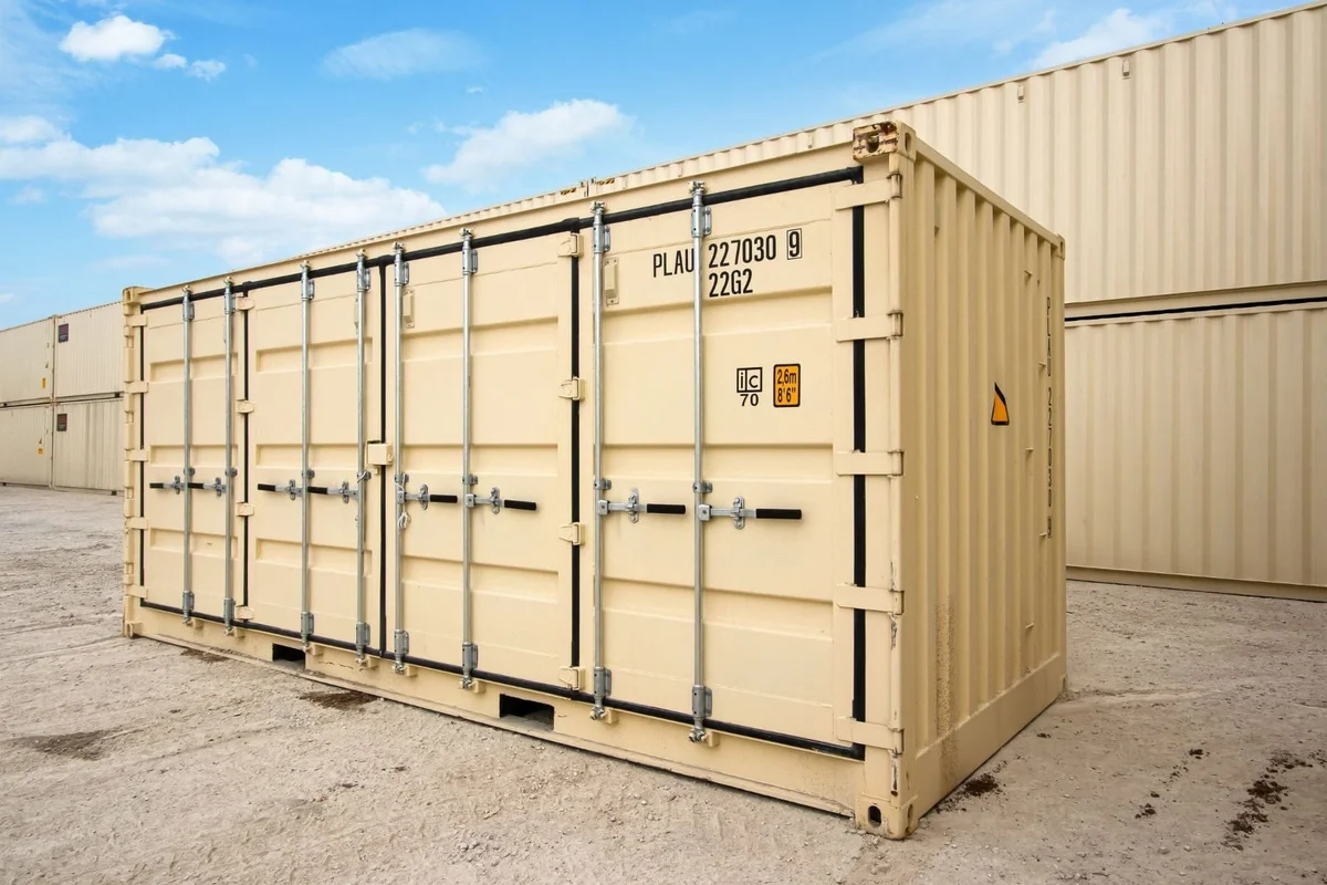 20' Standard 1-Trip, Full Side Open Shipping Container