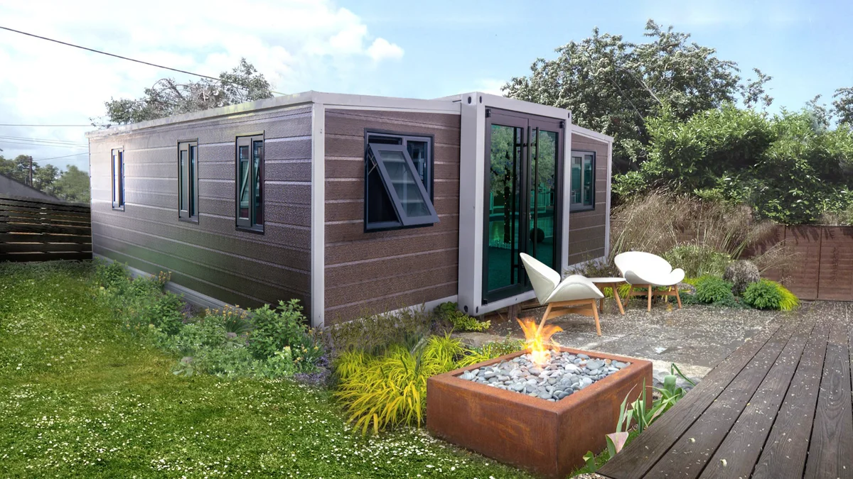 Haven Nest - 30' Expandable Container Home | 2 Bedrooms | Full Bath, Kitchen, Living Room | 585 SF Modular Tiny Home - Image 2