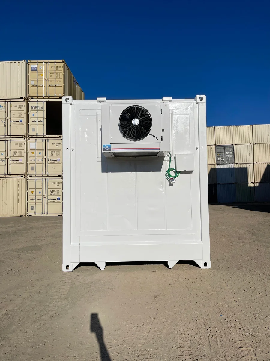 40' High Cube Refrigerated Container Used Box - New Motor (Single Phase 5HP Freezer) - Image 3
