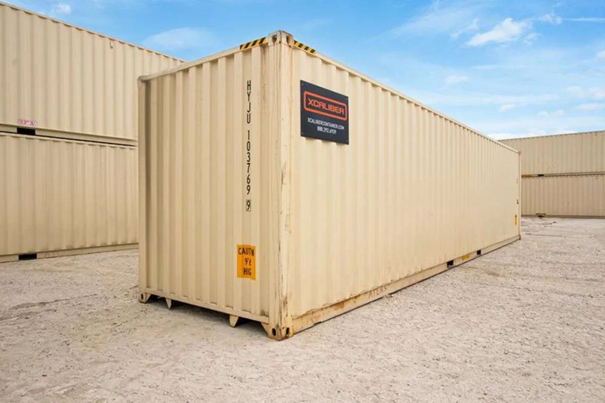 40' High Cube 1-Trip Shipping Container - Image 2