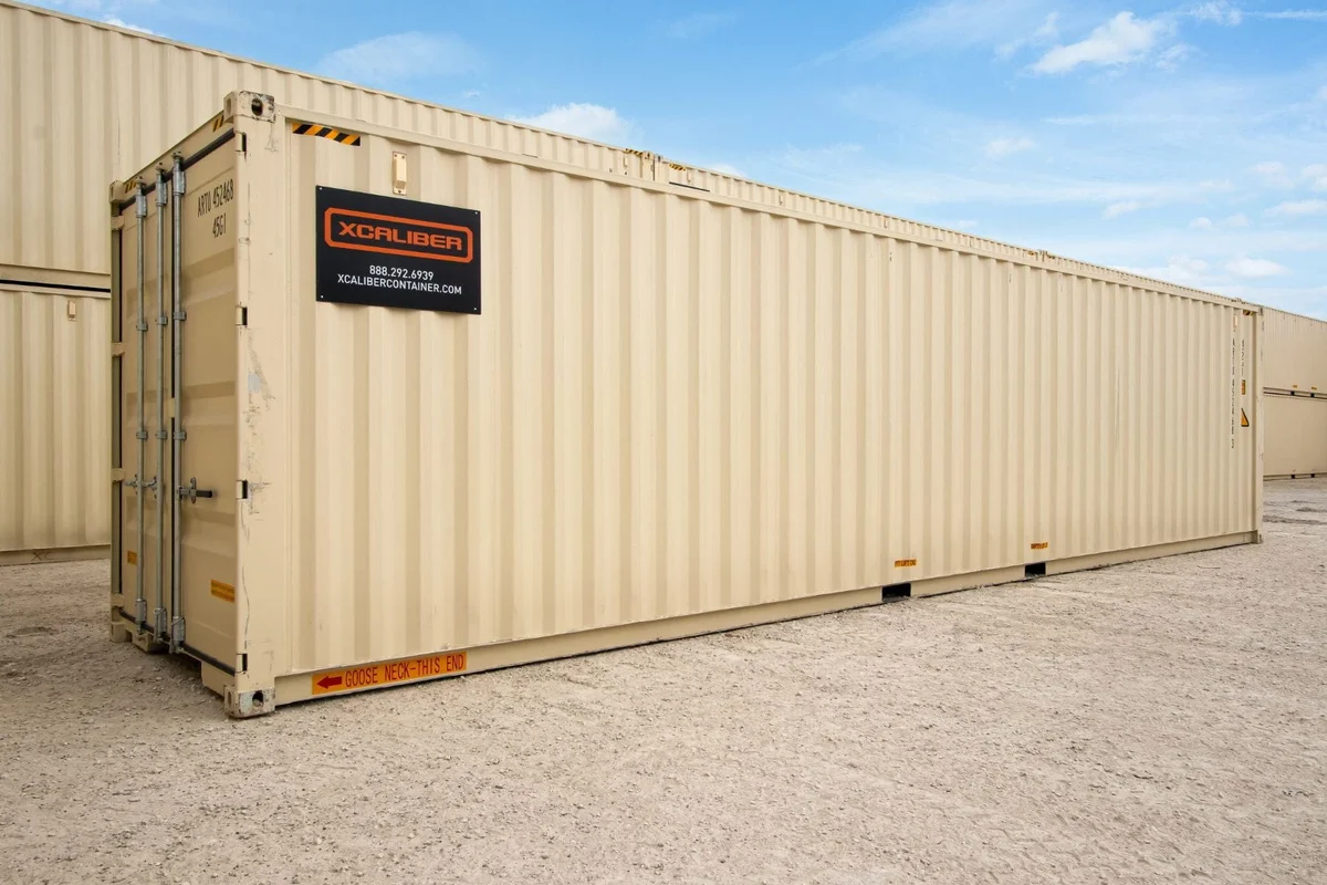 40' High Cube 1-Trip Double Door Shipping Container - Image 2