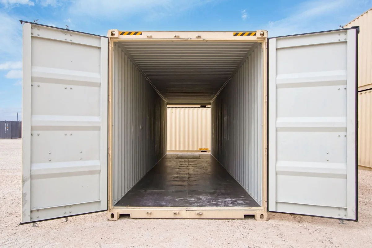 40' High Cube 1-Trip Double Door Shipping Container - Image 4
