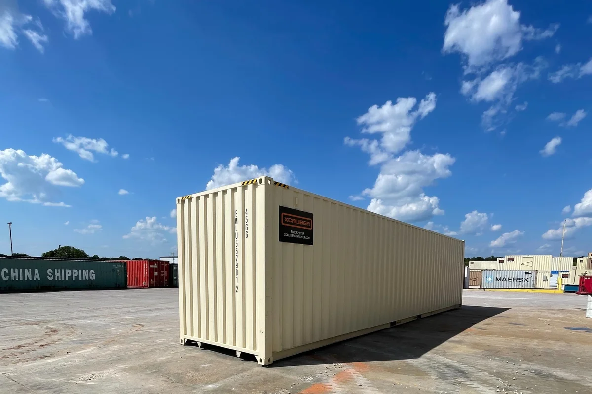 40' High Cube 1-Trip, 4 Door Side Open Shipping Container - Image 2