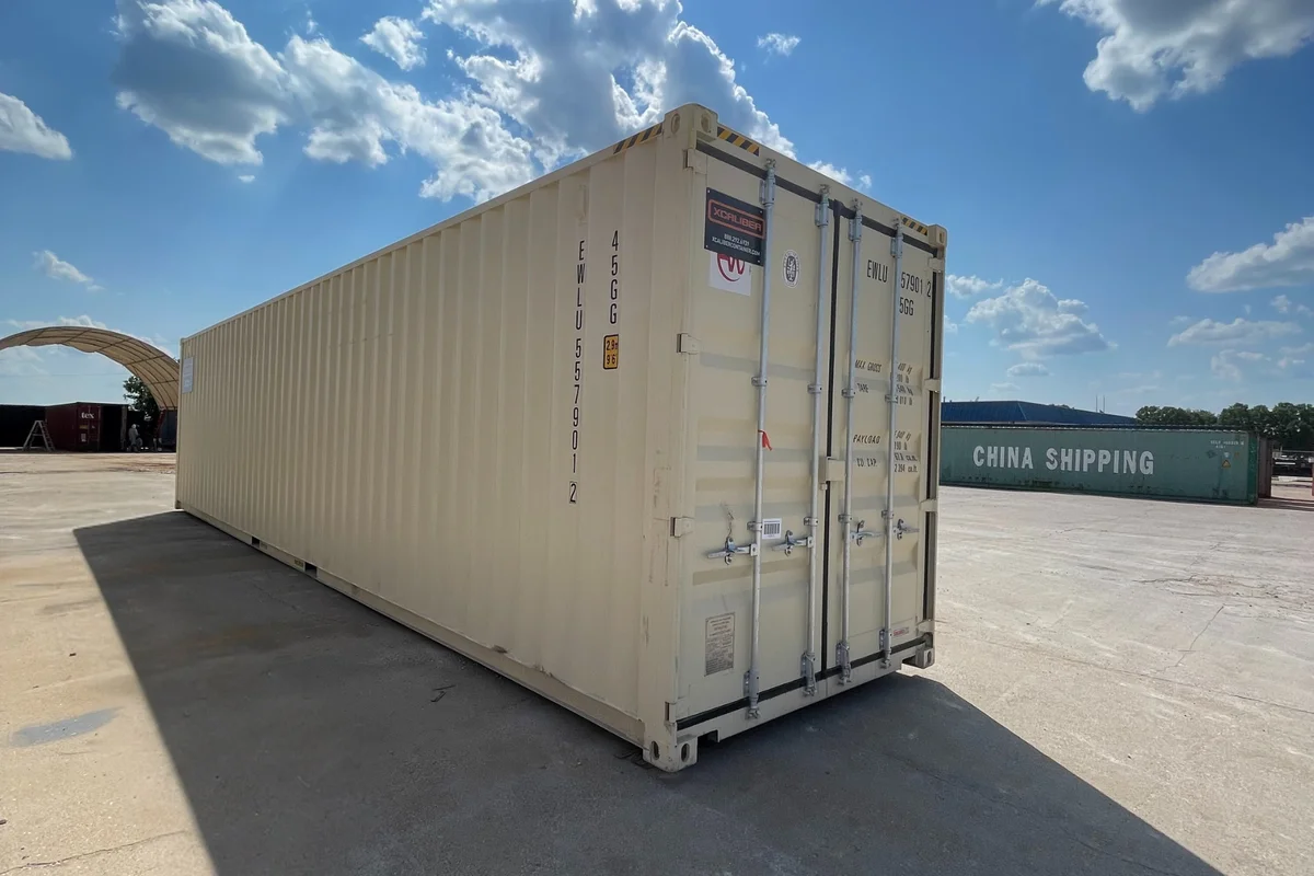 40' High Cube 1-Trip, 4 Door Side Open Shipping Container - Image 4