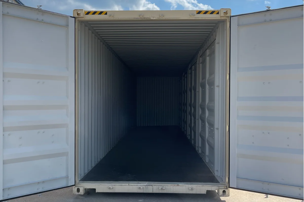 40' High Cube 1-Trip, 4 Door Side Open Shipping Container - Image 6