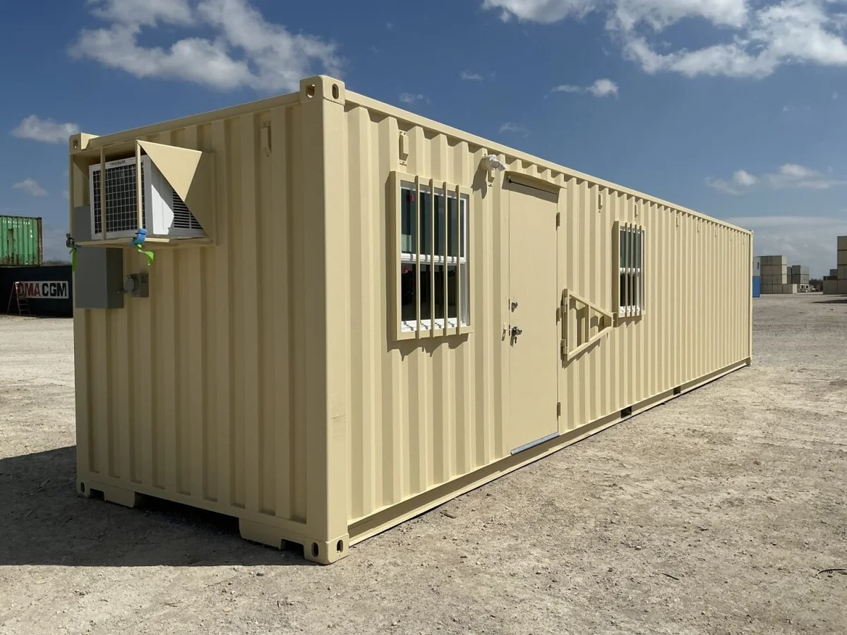 READY TO SHIP - 40' Mobile Office with Storage (18'/22')
