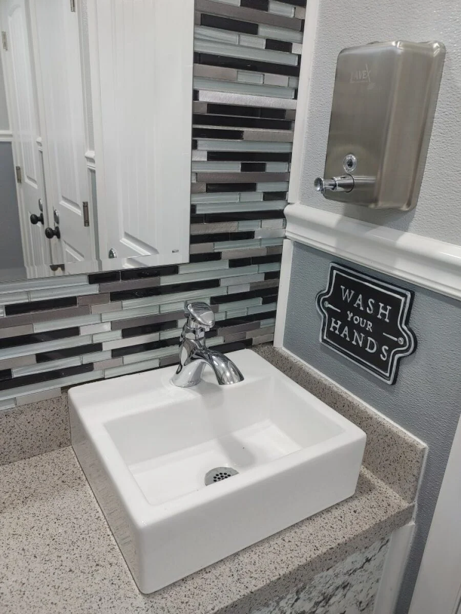 ECT-2-Stall Luxury Restroom Trailer 12' x 7' - Image 6