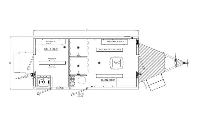 2 Station Environmental Decontamination Shower Trailer - Image 18