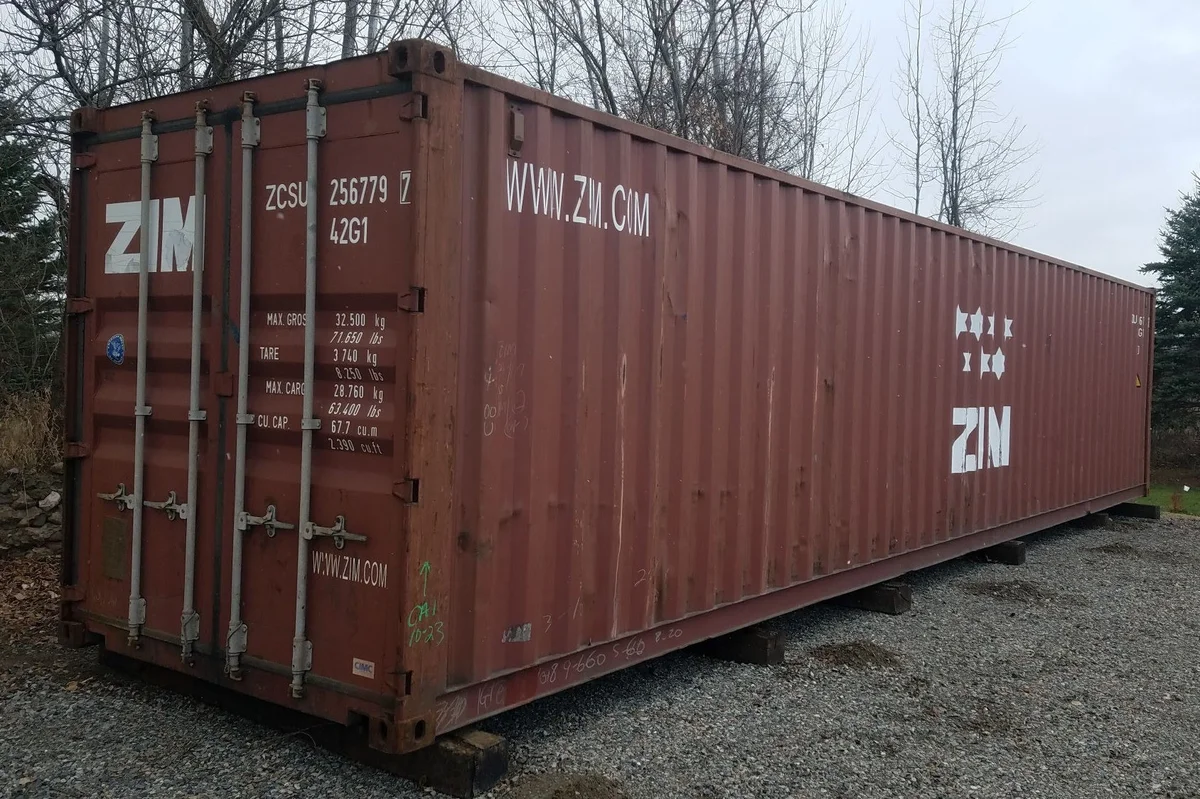 40ft Standard Cargo Worthy Shipping Container (40STCW)