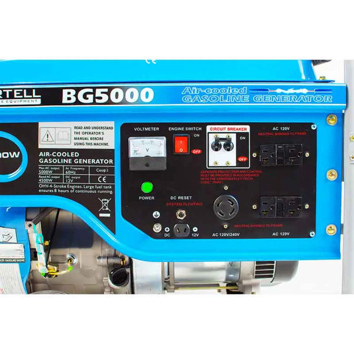 Bartell BG5000 5,000 Watt Generator - Image 3
