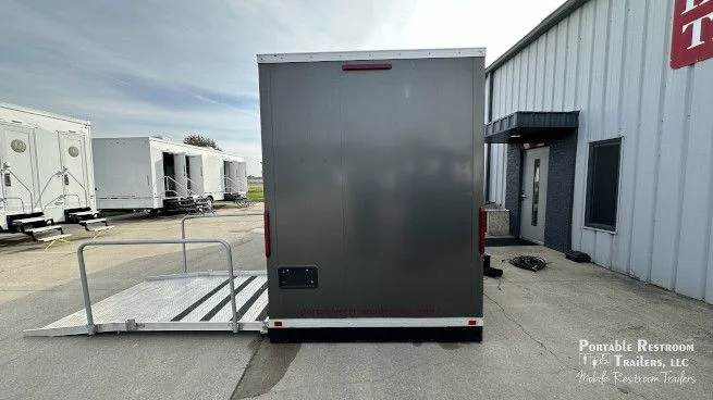 USED ADA Restroom Trailer + 4 Station | Oahu Series- Public Floor Plan - Image 15