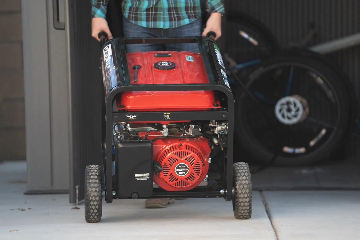 11,000 Watt Dual Fuel Portable Generator w/ CO Alert - Image 19