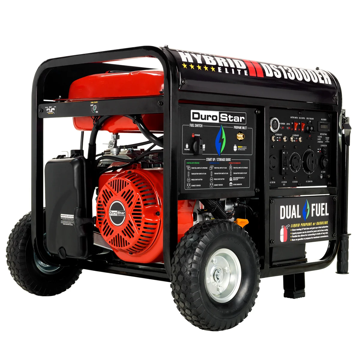 13,000 Watt Dual Fuel Portable Generator