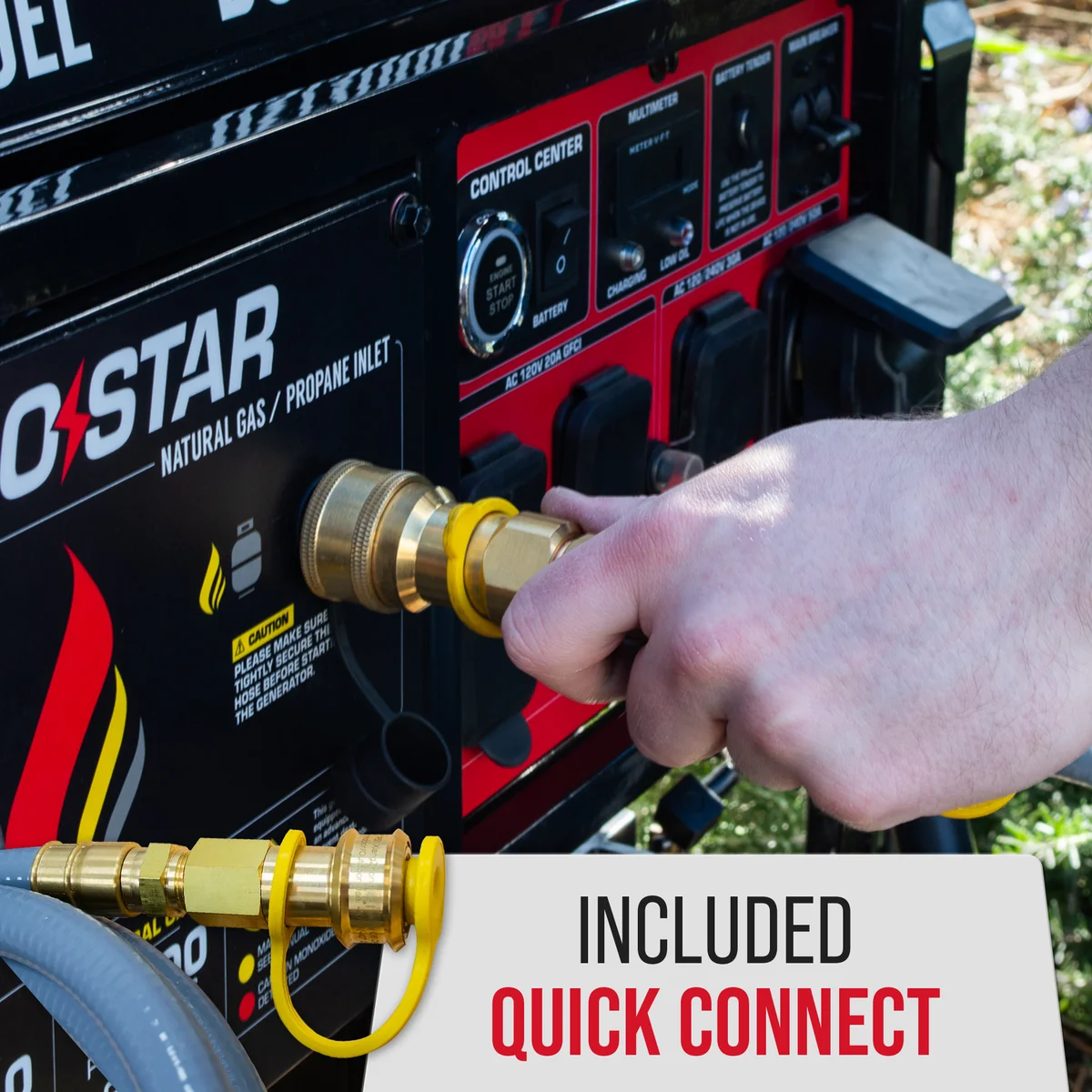 13,000 Watt Tri Fuel Portable Generator w/ CO Alert - Image 12