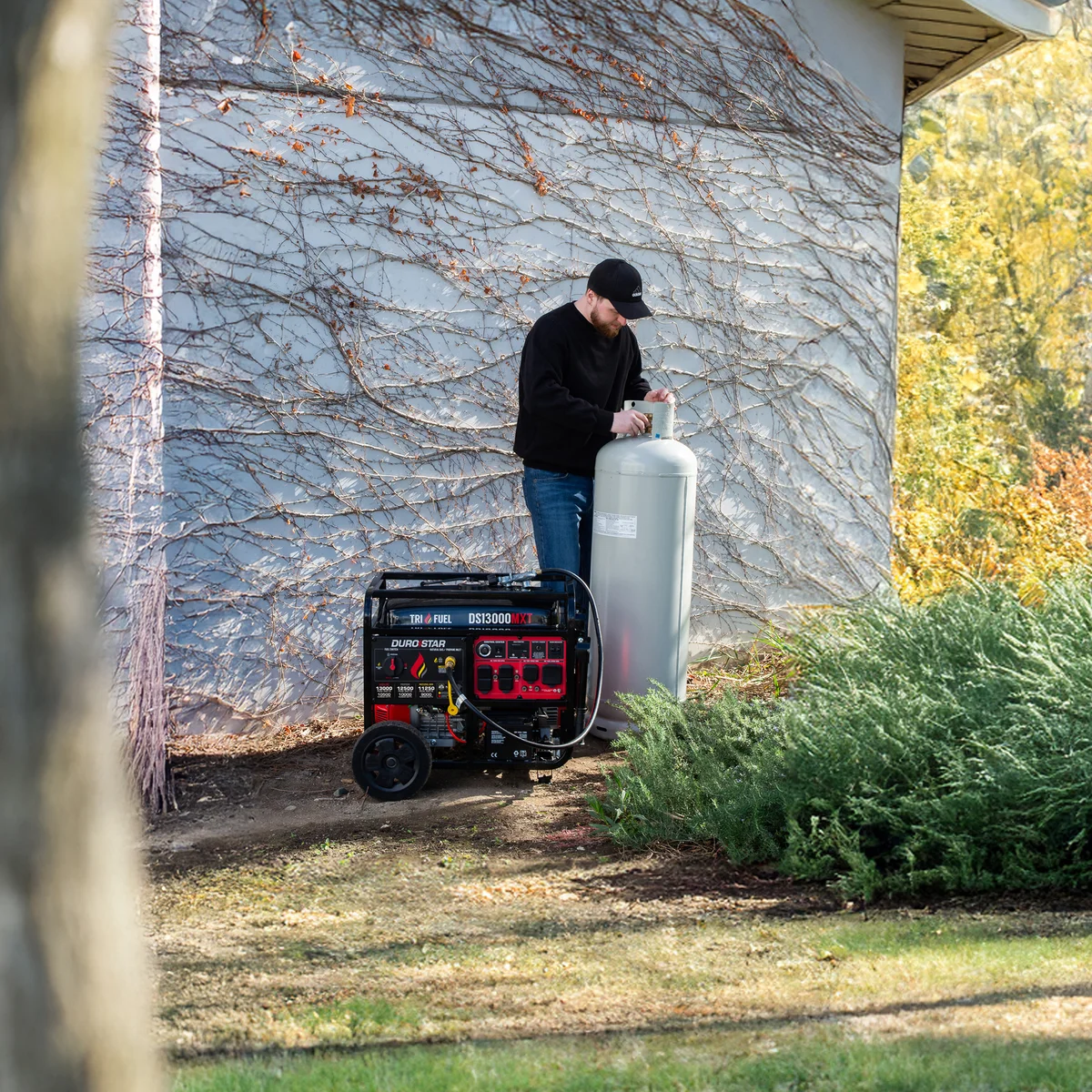 13,000 Watt Tri Fuel Portable Generator w/ CO Alert - Image 9