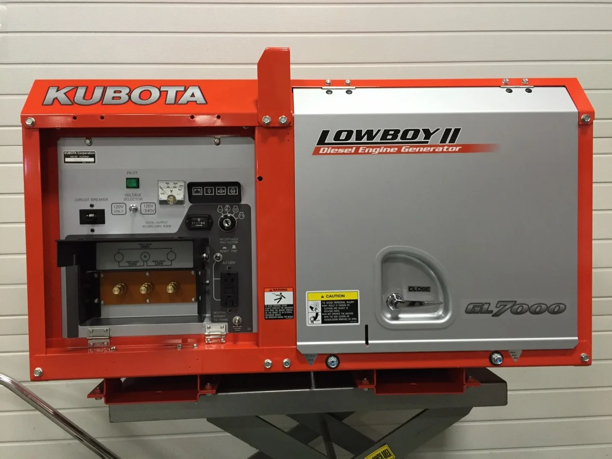 Kubota GL7000-TOW Generator (7kW) - Image 3
