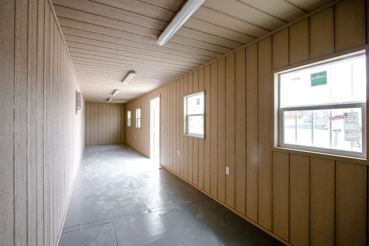 40ft Shipping Container Office (Insulated / With Siding) (40HCOFIS) - Image 4