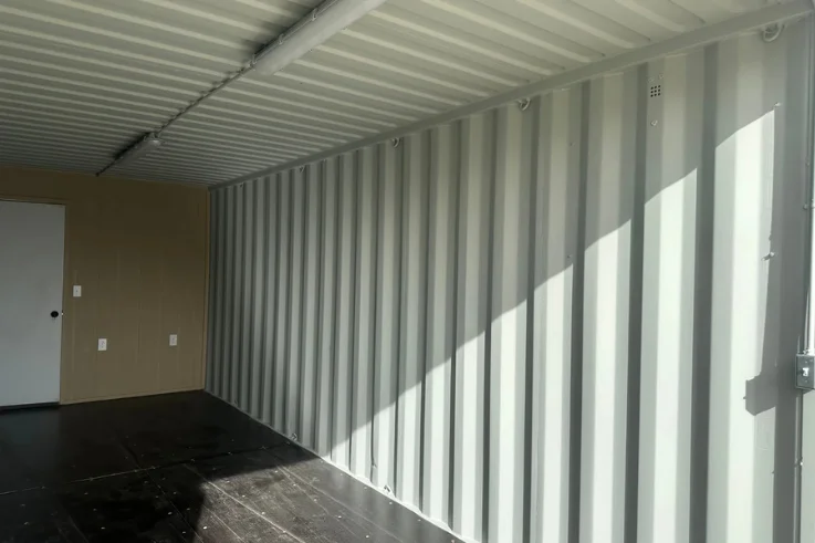 40ft Mobile Office Shipping Container with Storage (18/22) (40HCMOS1822) - Image 7