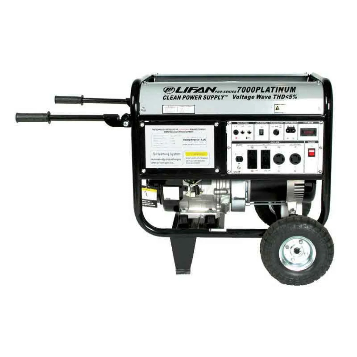 Lifan Platinum Series 7000 Watt Generator LF7000IPL - Image 2
