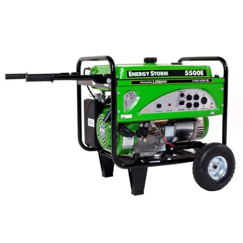 Lifan Energy Storm 5500 Watt Generator ES5500E-CA With Wheel Kit