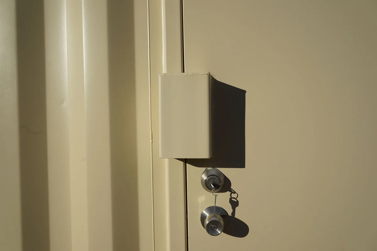 Steel Man Door Lock Box