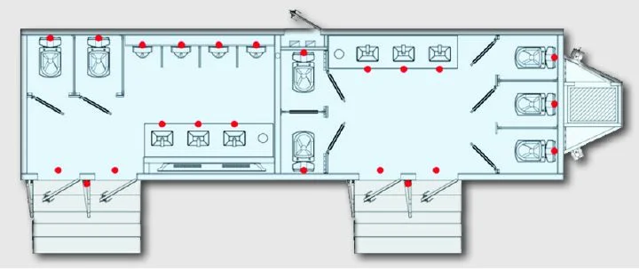 Used 11 Station Luxury Restroom Trailer - 3 Season Package - Image 7