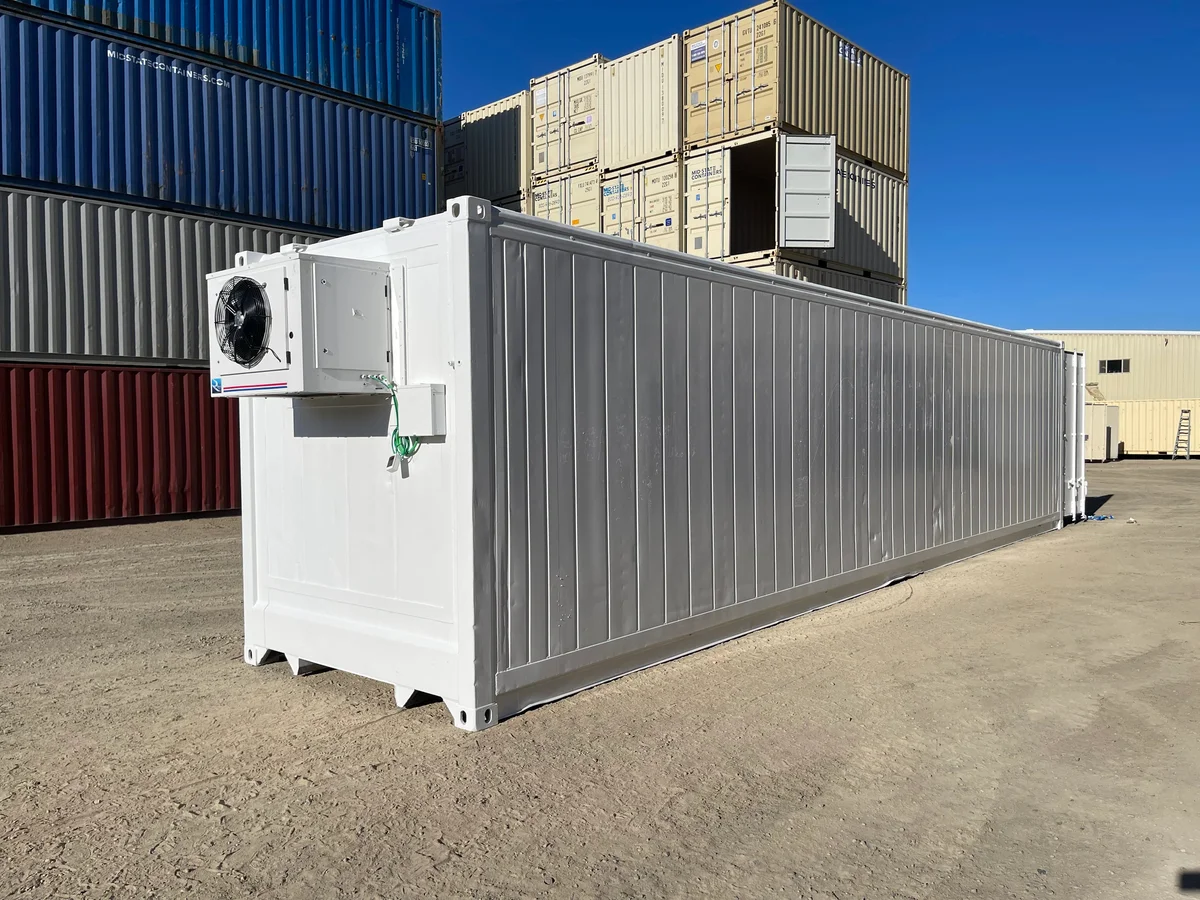 40' Refrigerated Container Rental (Single Phase)
