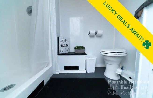 4 Stall Shower Trailer / Restroom Combo | Classic Series - 4 Season