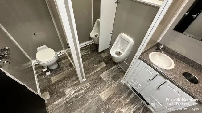 6 Station Mobile Restroom Trailer | Calypso Series