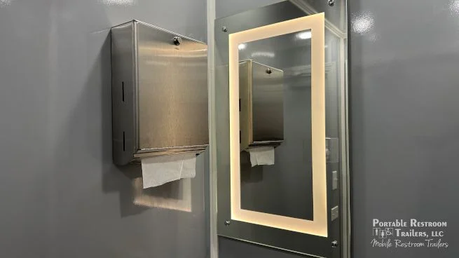 4 Station Restroom Trailer | Legend Series - 4 Season - Image 11