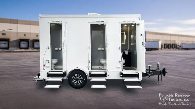 4 Station Restroom Trailer | Legend Series - 4 Season - Image 20