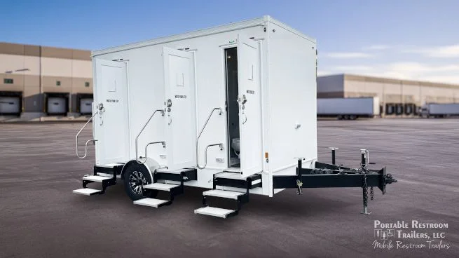 4 Station Restroom Trailer | Legend Series - 4 Season - Image 21