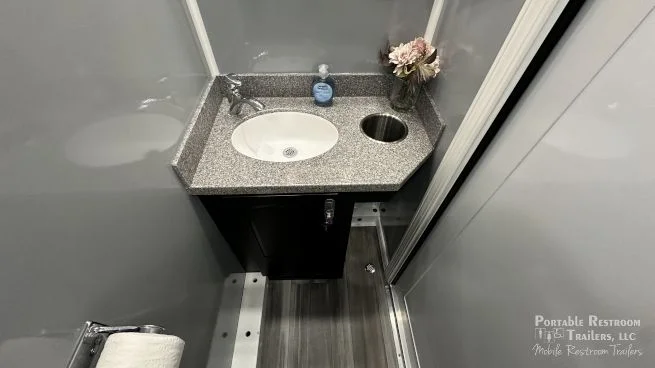 4 Station Restroom Trailer | Legend Series - 4 Season - Image 4