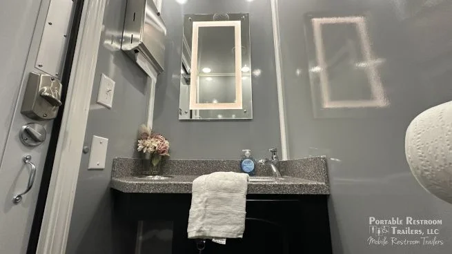 4 Station Restroom Trailer | Legend Series - 4 Season - Image 9