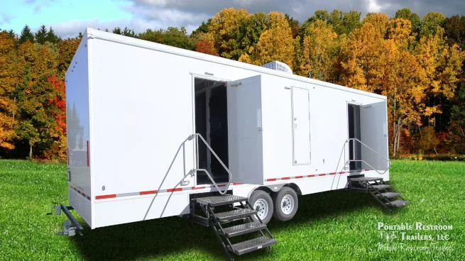 8 Station Portable Shower Trailer | Classic Series - 4 Season Package - Image 13