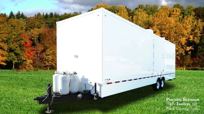 8 Station Portable Shower Trailer | Classic Series - 4 Season Package - Image 14