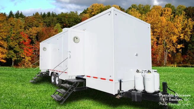 8 Station Portable Shower Trailer | Classic Series - 4 Season Package - Image 15