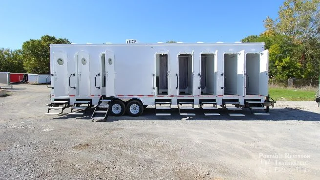 8 Station Shower Trailer | Classic Series - Private