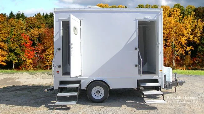 2 Station Shower Trailer with Sinks - 4 Season Package - Image 3