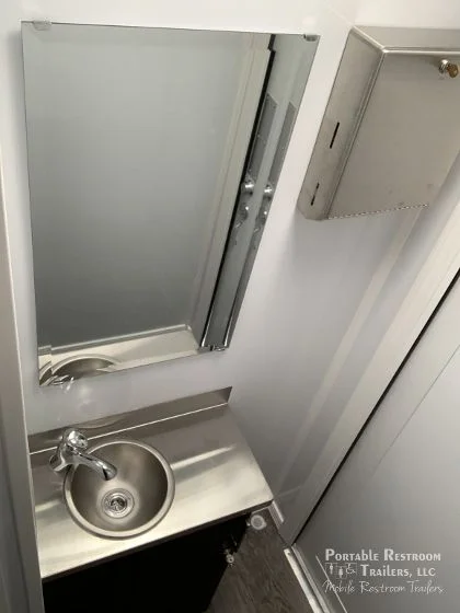 2 Station Shower Trailer with Sinks - 4 Season Package - Image 4