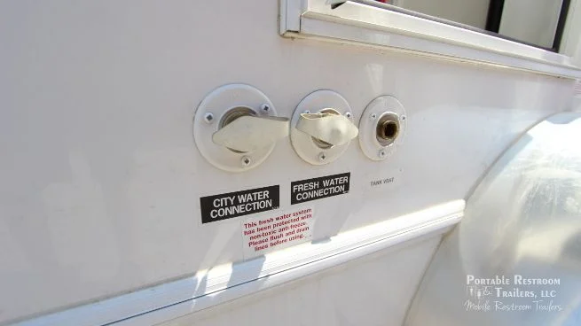 2 Station Restroom Trailer | Affordable Advantage Series - Image 12