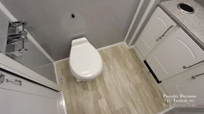 2 Station Restroom Trailer | Affordable Advantage Series - Image 9