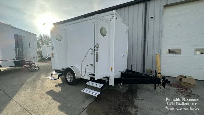 2 Station Restroom Trailer | SOLAR Quietude Series - Green Certified - 4 Season - Image 11