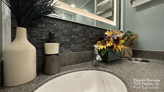 2 Station Restroom Trailer | SOLAR Quietude Series - Green Certified - 4 Season - Image 7