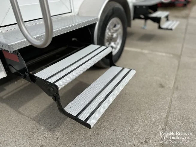 3 Station Green Certified Restroom Trailer | SOLAR Quietude Series - Image 11