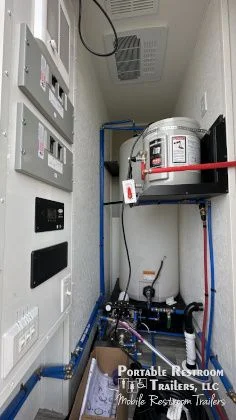 3 Station Green Certified Restroom Trailer | SOLAR Quietude Series - Image 13