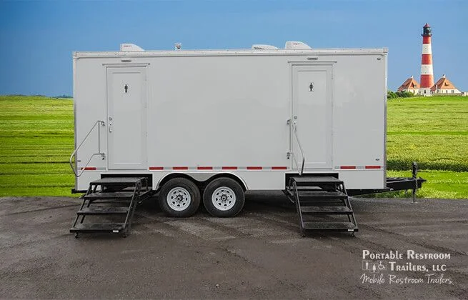 5 Station Restroom Trailer | SOLAR Quietude Series - Green Certified - Image 2